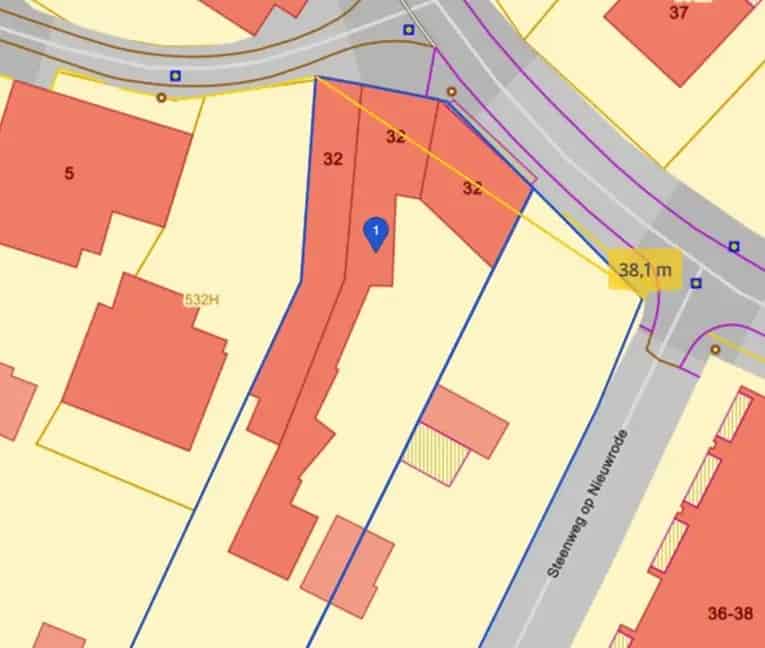 Projectgrond te koop Wezemaal 49a40ca Zuid-georiënteerd