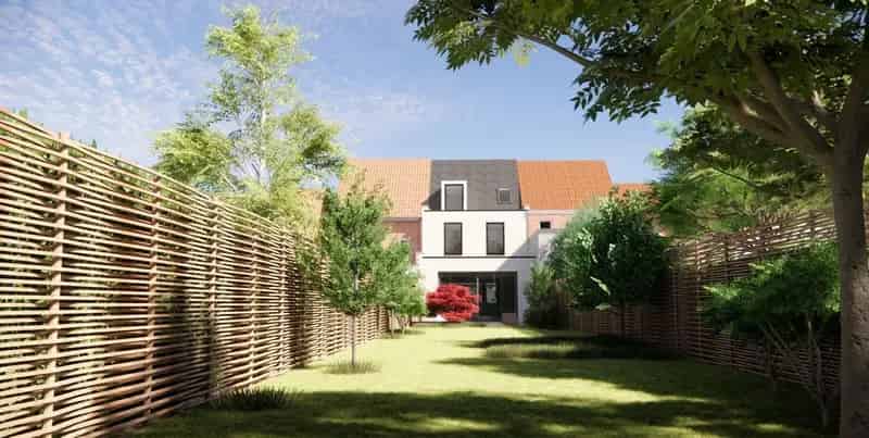 Bouwgrond Ekeren Kapellen 360m² - Rijwoning 4 slaapkamers