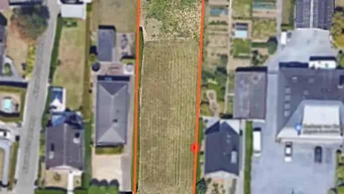 Bouwgrond Grimbergen Vilvoordsesteenweg Handelspand Woonentiteit