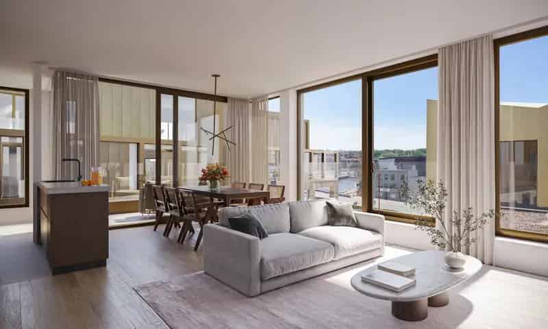 Appartement te Koop Kortrijk: Type 3, 2 slaapkamers, 2 terrassen
