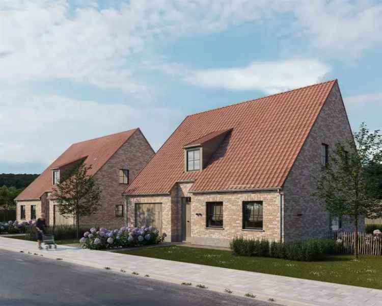 Nieuwbouw villa te koop in Amougies