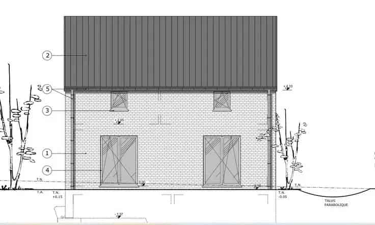 Nieuwbouwproject 4 Gevels 189m² Hody