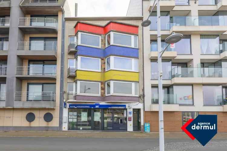 Te koop appartement met 1 slaapkamer in Bredene met enorm potentieel