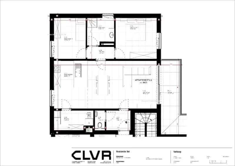 Nieuwbouw Appartement 2 Slaapkamers Diest