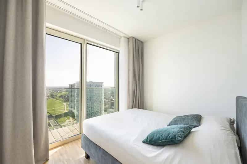 Antwerpen Nieuwbouwappartement Gemeubeld Panoramisch Zicht