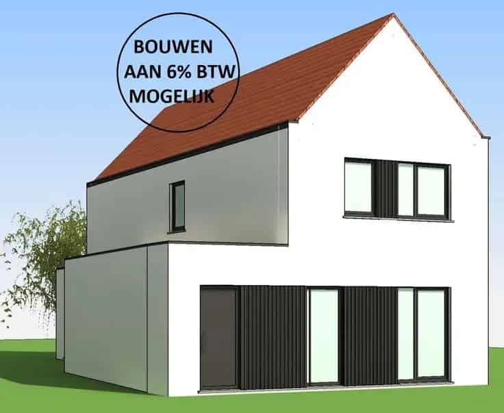 Nieuwbouw woning Torhout 3 slaapkamers personaliseerbaar 6 BTW