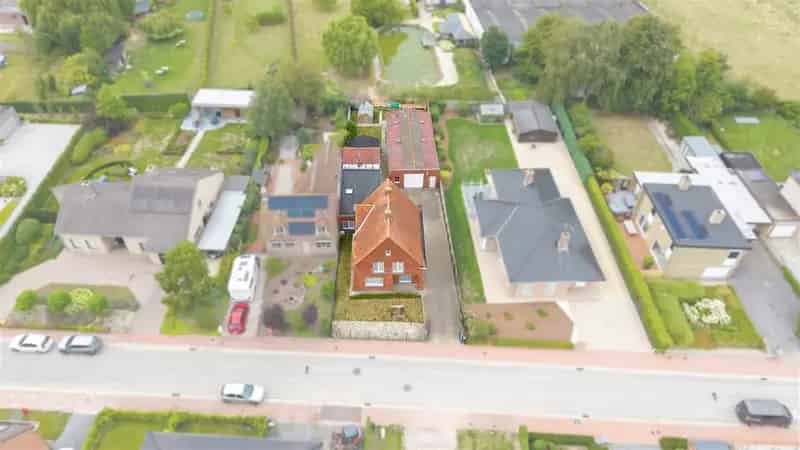 Vrijstaande woning te koop Dentergem 4 slaapkamers groot bijgebouw