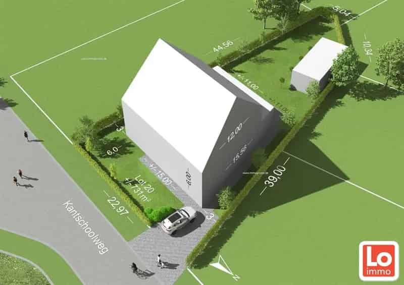 Bouwgrond te koop Lochristi Zeveneken 722m²