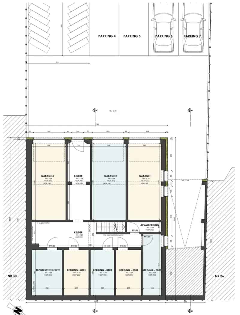 3 Open Autostaanplaatsen te Leuven