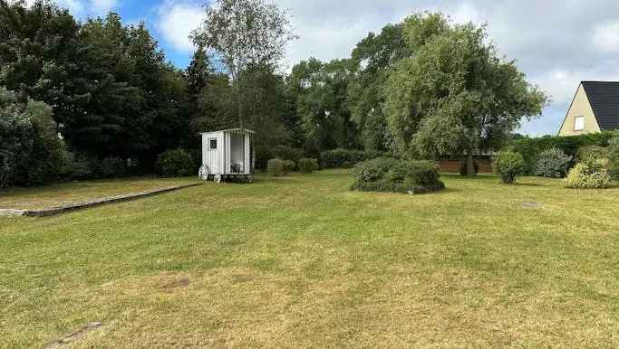 Bouwgrond te koop in Oostduinkerke met uitzicht op natuurgebied