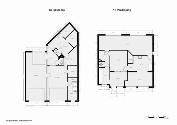 Ruime en goed gelegen bel-etage met garage en tuin