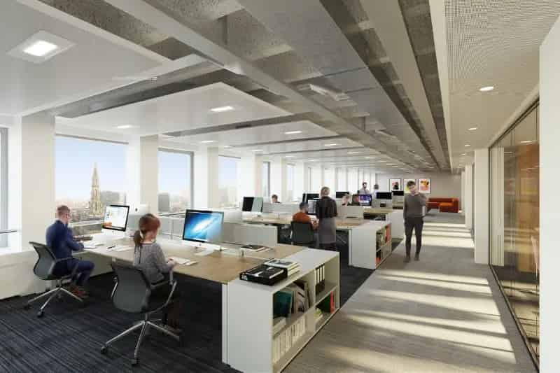 Kantoren te huur Brussel - Centraal gelegen - 1479 m²