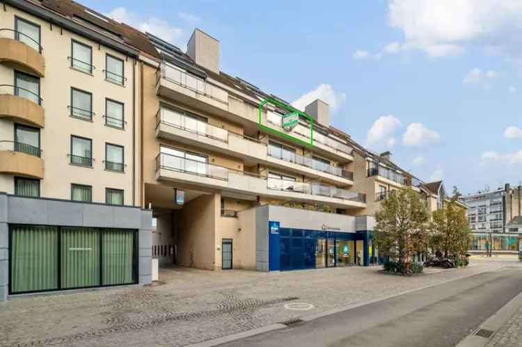 Ruim appartement met twee slaapkamers en twee terrassen in het centrum van Aalst