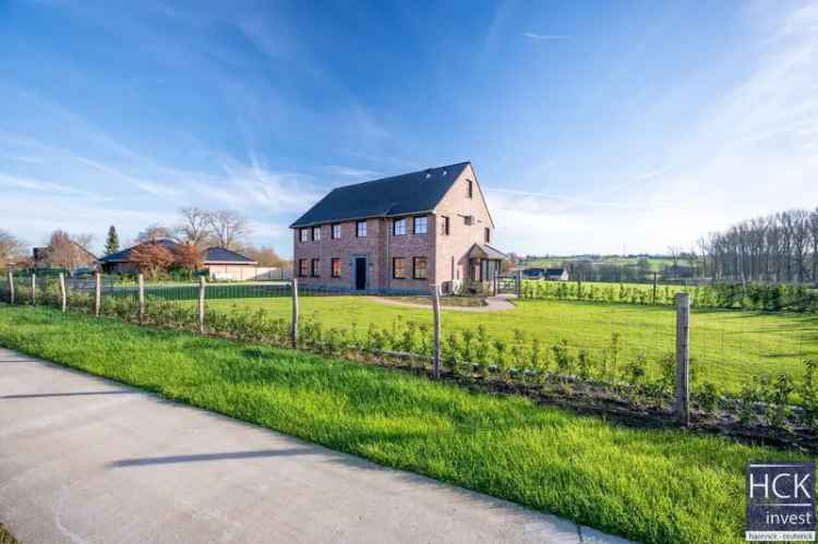 BRAKEL - High-end afgewerkte nieuwbouwwoning op perceel van 4312 m²