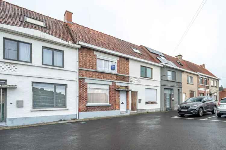 charmante woning in Rumbeke, met 3 slpkmrs, en uitweg/garage van 40 m²