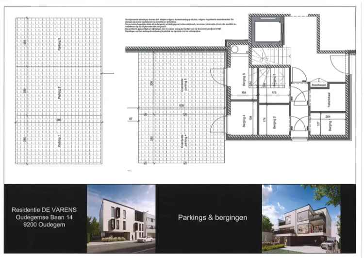 Te koop appartement nieuwbouwproject energiezuinig in Oudegem