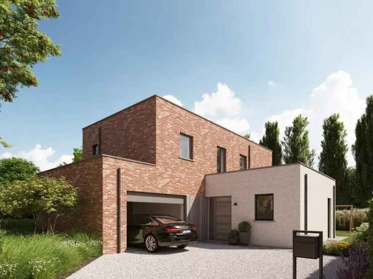 Nieuwbouw huis te koop op landelijke locatie