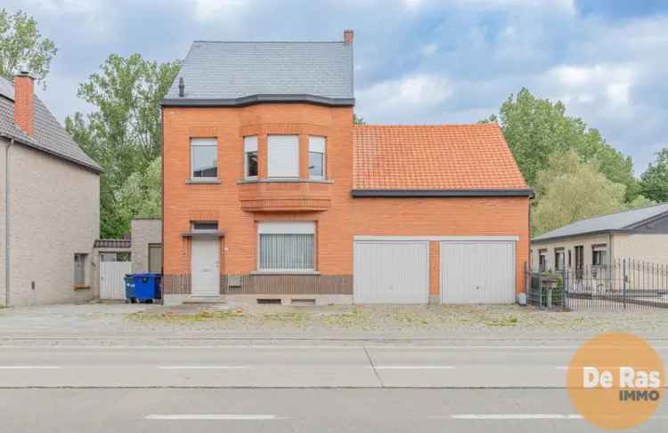 ERONDEGEM - HOB met dubbele garage en tuin.