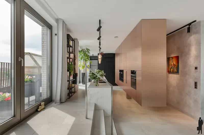 Penthouse Antwerpen: Luxe Waterzicht XXL Terrassen Domotica