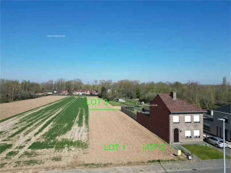 Bouwgrond te koop Erpe 325m² - Gesloten Bebouwing