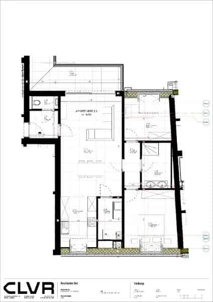 Nieuwbouw Appartement 2 Slaapkamers Diest