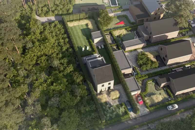Bouwgrond 884m² Open Bebouwing Nabij Markt
