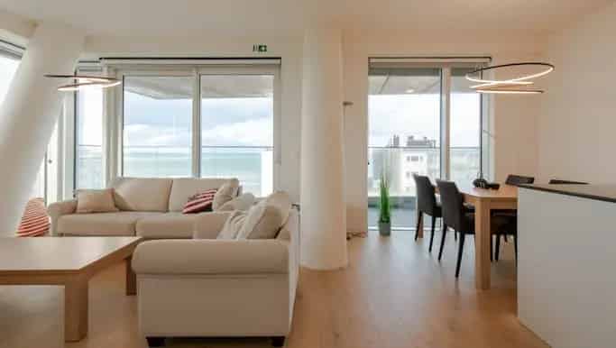 Appartement 2 slaapkamers Oostende Zeezicht Terras