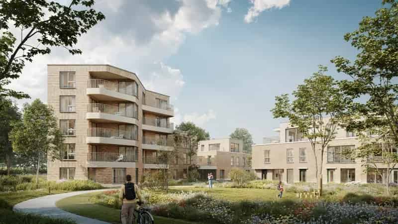 Moderne 3 Slaapkamer Schakelwoning Privétuin Sint Amandsberg