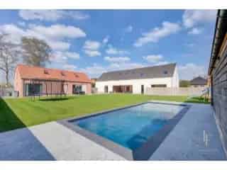 Villa te koop Herentals - Langgevelhoeve met Bijgebouw en Zwembad