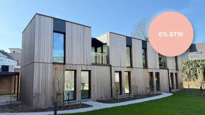 Nieuwbouwappartement Aalst Centrum 2 slaapkamers Terras Tuin
