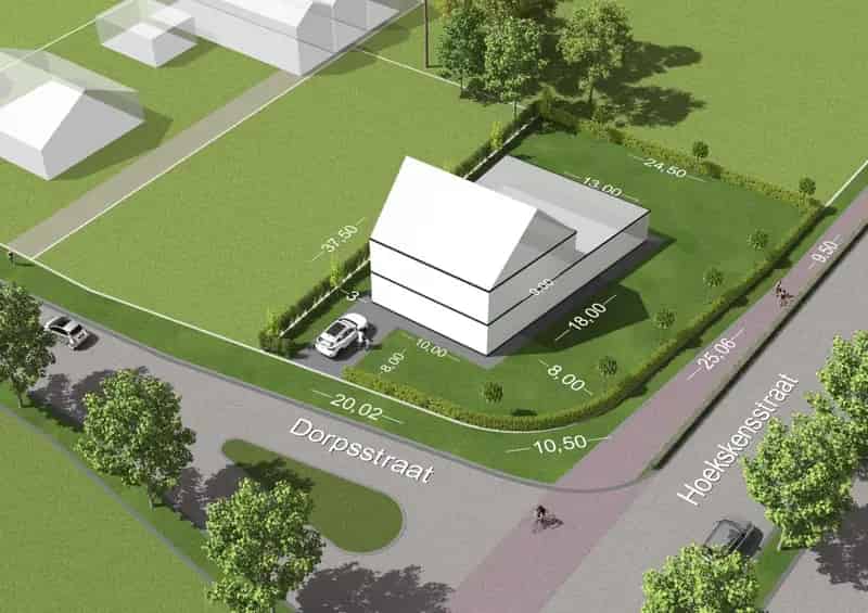 Bouwgrond te Huur Lochristi - Open Bebouwing Zonder Bouwverplichting
