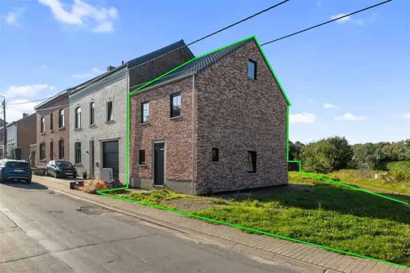 Nieuwbouwwoning Halfopen Bebouwing Pastorijstijl Waasmunster