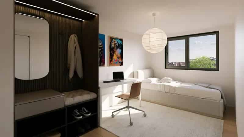 3 Studentenkamers te Huur Heverlee Centrum - Gemeubileerd - EPC A