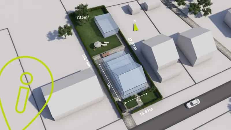 Bouwgrond 735m² Mol Geel Landelijk Open Bebouwing