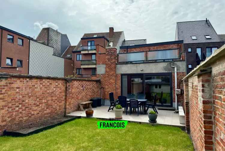 Gelijkvloers appartement met tuin Eeklo centrum