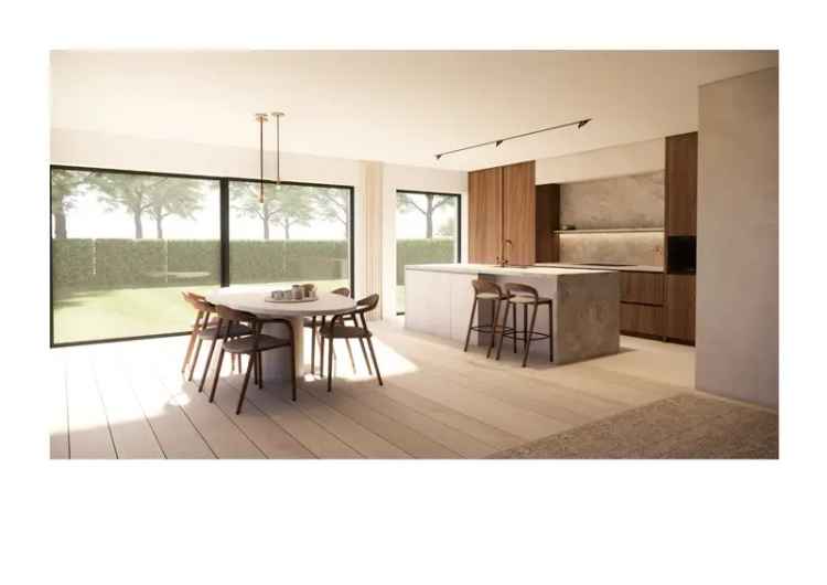 Zeer Ruime Halfopen Villa met Tuin en Garage