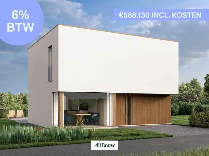 Villa Te Koop Tielt Landelijke Bouwgrond 866m2