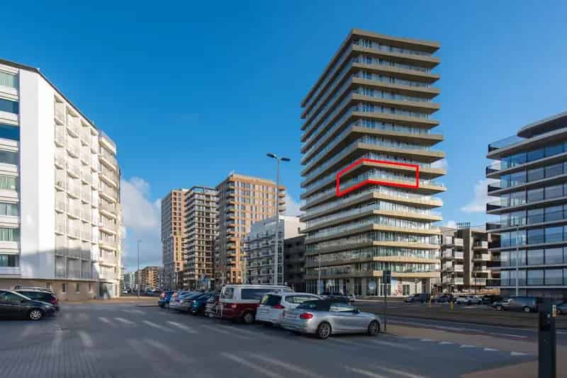 Appartement te huur Oostende: 2 slaapkamers, zeezicht, terras
