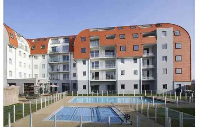 Appartement te huur Zeebrugge 28m² nabij haven en strand