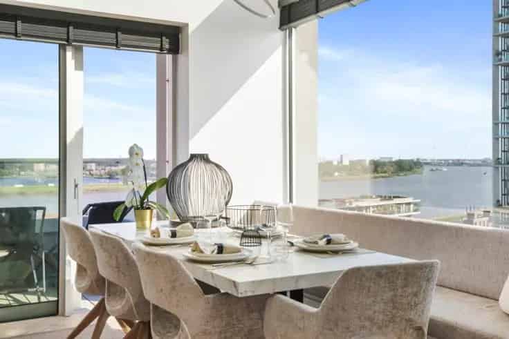 Luxe Appartement Schelde-zicht 2 slaapkamers Gemeubileerd