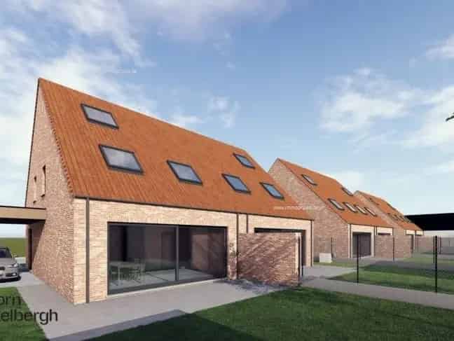 Nieuwbouwproject Ichtegem 3 slaapkamers Zuidwest tuin