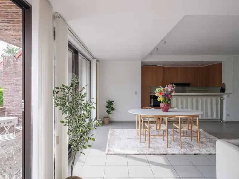 Appartement te huur Koksijde 125m2 2 slaapkamers ruime tuin