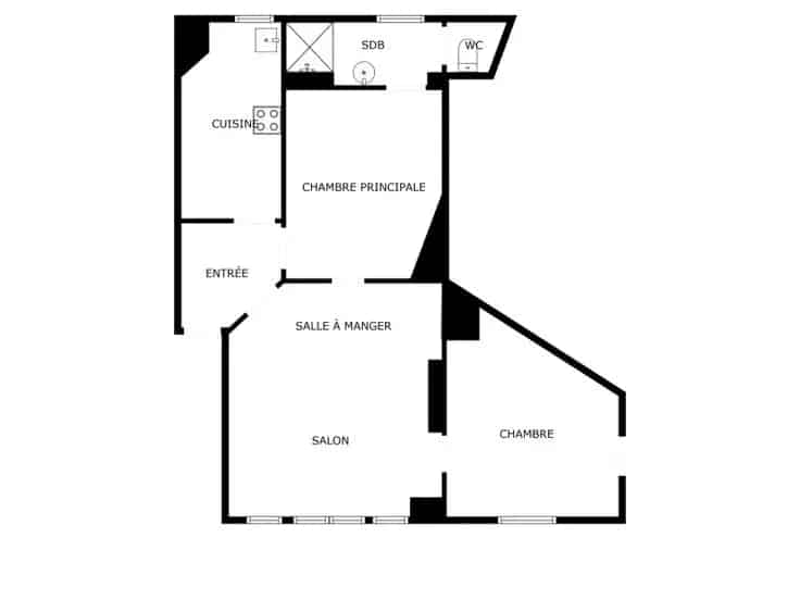 Appartement 2 slaapkamers Te Koop Nabij Plasky Square Ambiorix