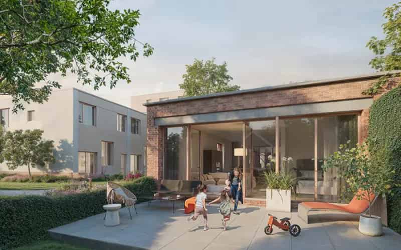 Huis te koop Gent: gelijkvloerse parkwoning met tuin