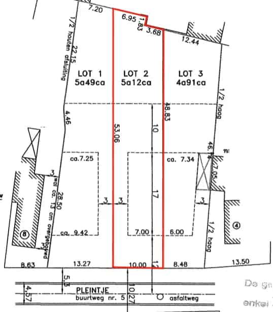 Bouwgrond Tielen Halfopen Bebouwing 512m²