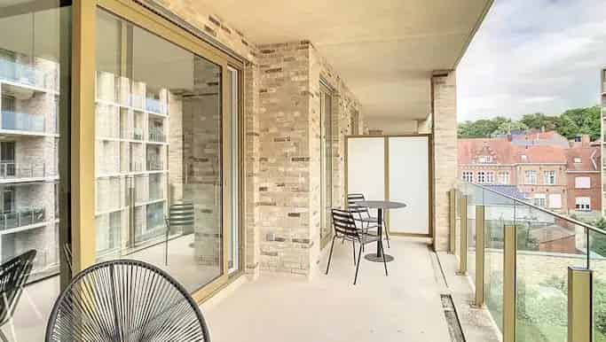 Appartement te huur Ieper 2 slaapkamers terras ondergrondse parking