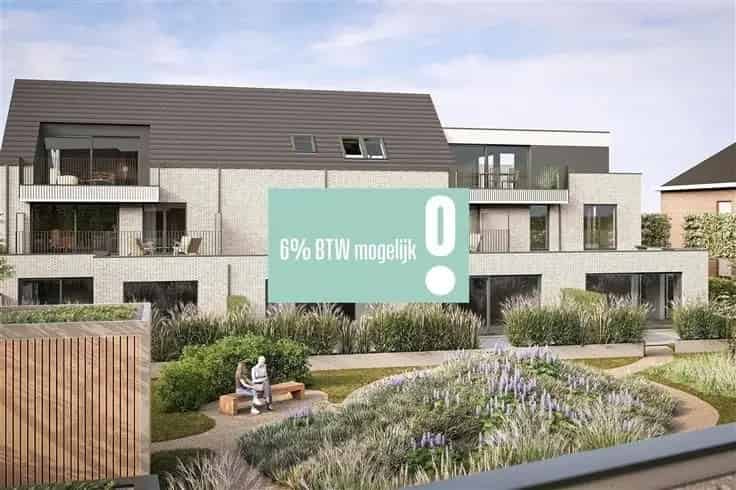 Nieuwbouw Appartement Merchtem Rustig Centrum