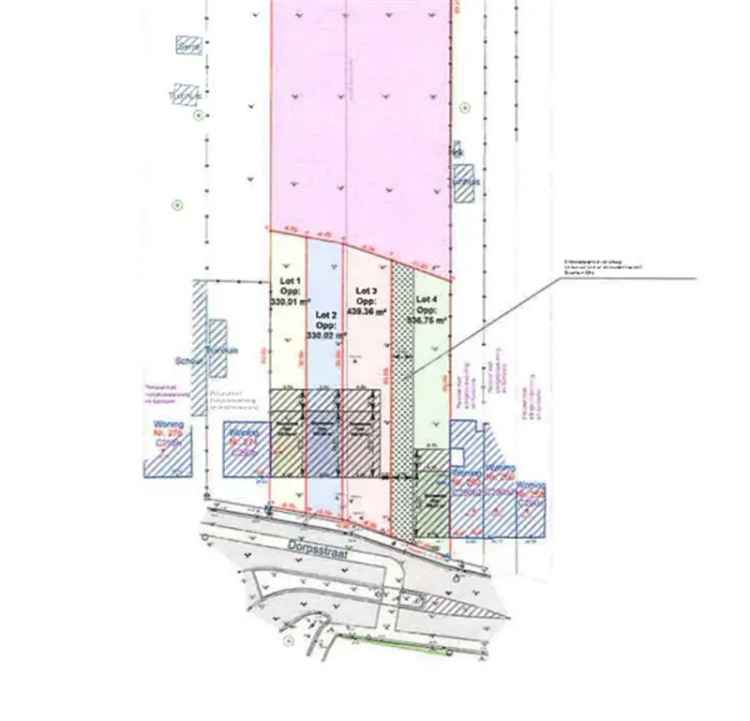 Bouwgrond 330m2 Gesloten Bebouwing Lot 1