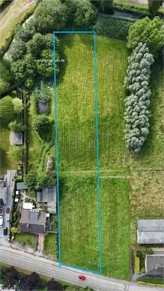 Bouwgrond Landegem 2399m² Rustige Ligging