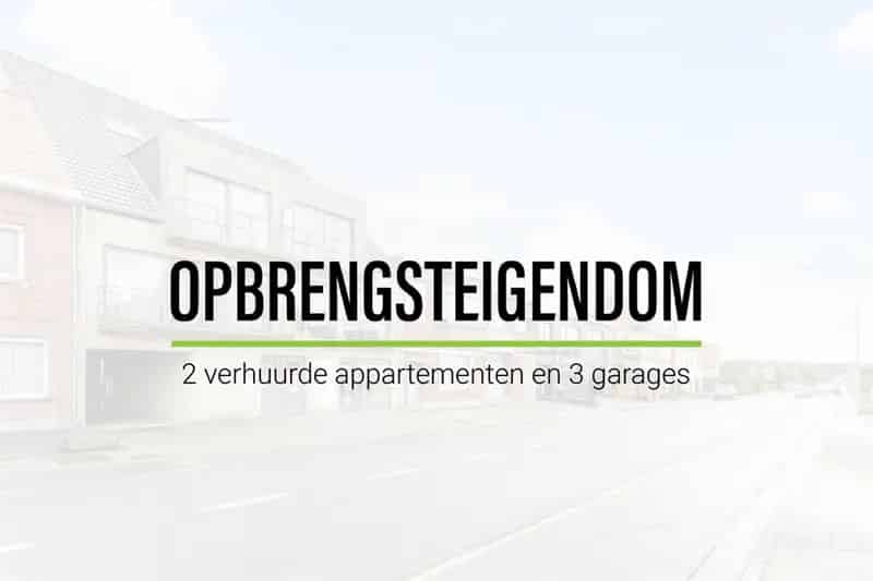 Appartementsgebouw Houthulst 2 Duplex Appartementen 3 Garages